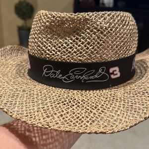 official licensed product sports image dale earnhardt straw hat rare